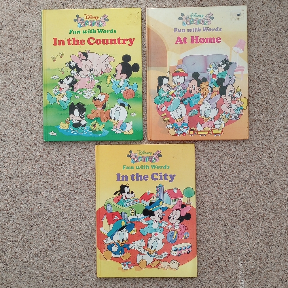 Disney Babies Fun With Words In The Country At Home In The City Books